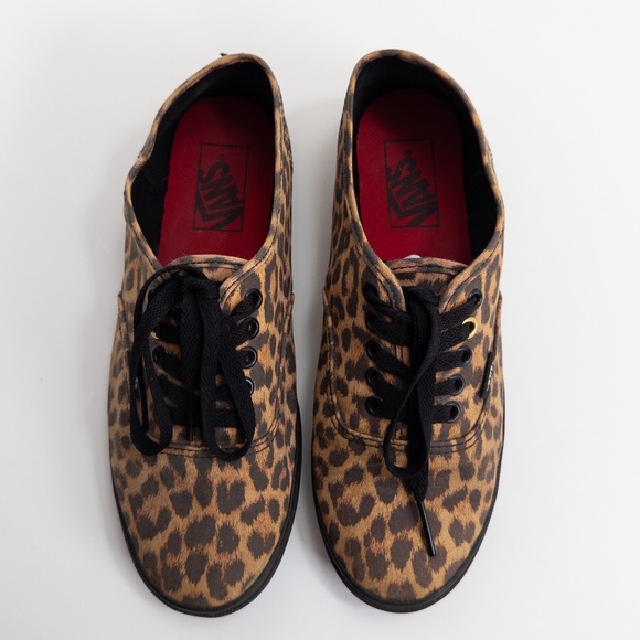 Vans Authentic Leopard Print Shoes Men's‎ 6.5 Women's 8 - Picture 7 of 16